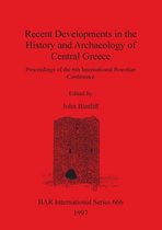 Recent Developments in the History and Archaeology of Central Greece