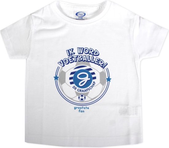 Baby T-shirt De Graafschap-Maat-92-Kleur-Wit | bol.com