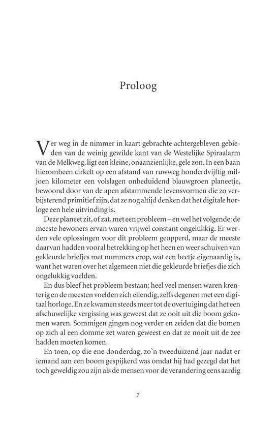 Hitchhiker's guide 4 - Tot ziens en bedankt voor de vis