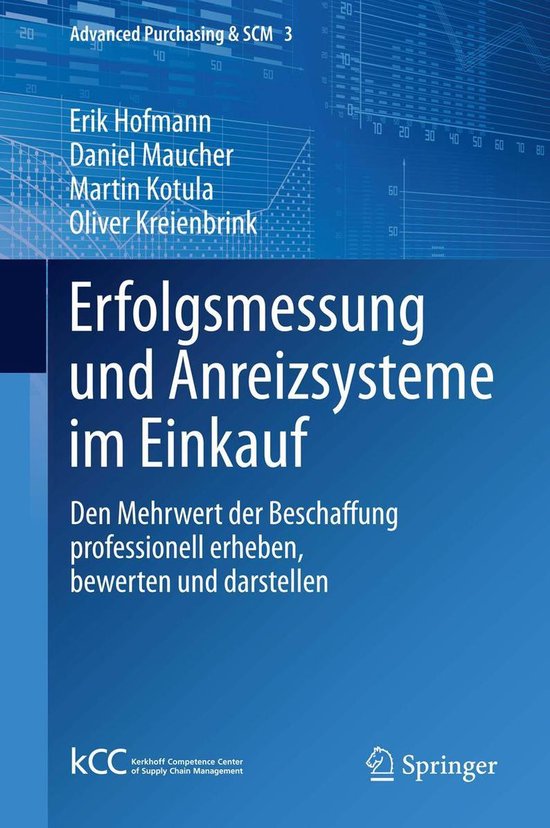 Erfolgsmessung und Anreizsysteme im Einkauf (ebook), Erik Hofmann ...
