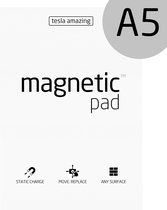 Schrijfblok Magnetic Pad A5 50 sheets Wit