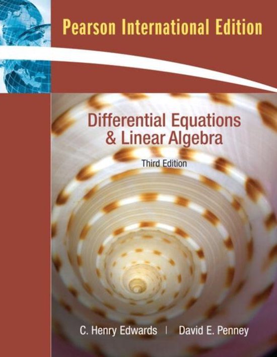 Differential Equations and Linear Algebra 9780138141028 C. Edwards
