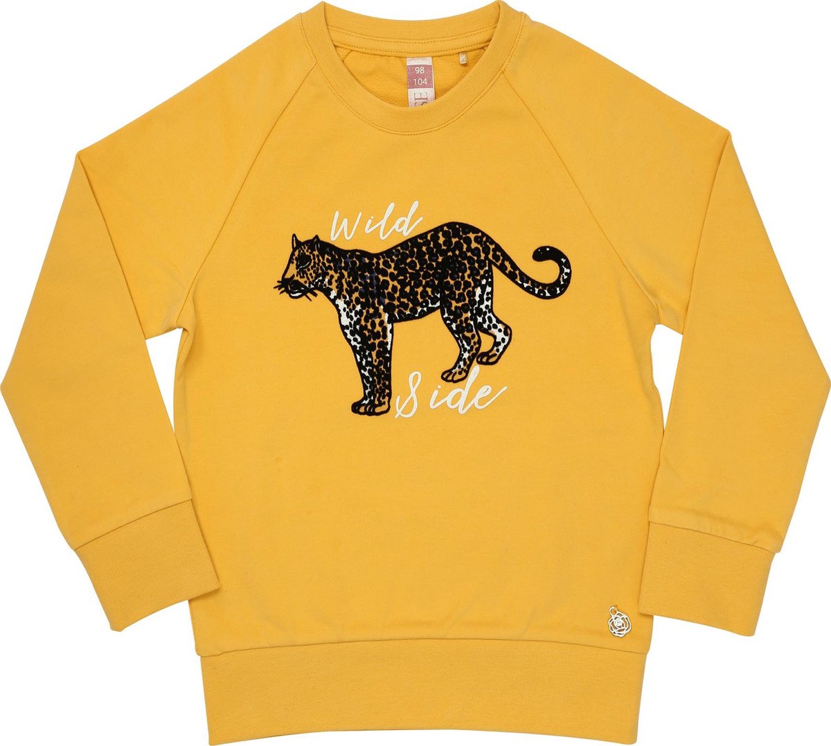 Vinrose Sweater Brandy - Trui - Geel - Meisjes - Maat: 146/152