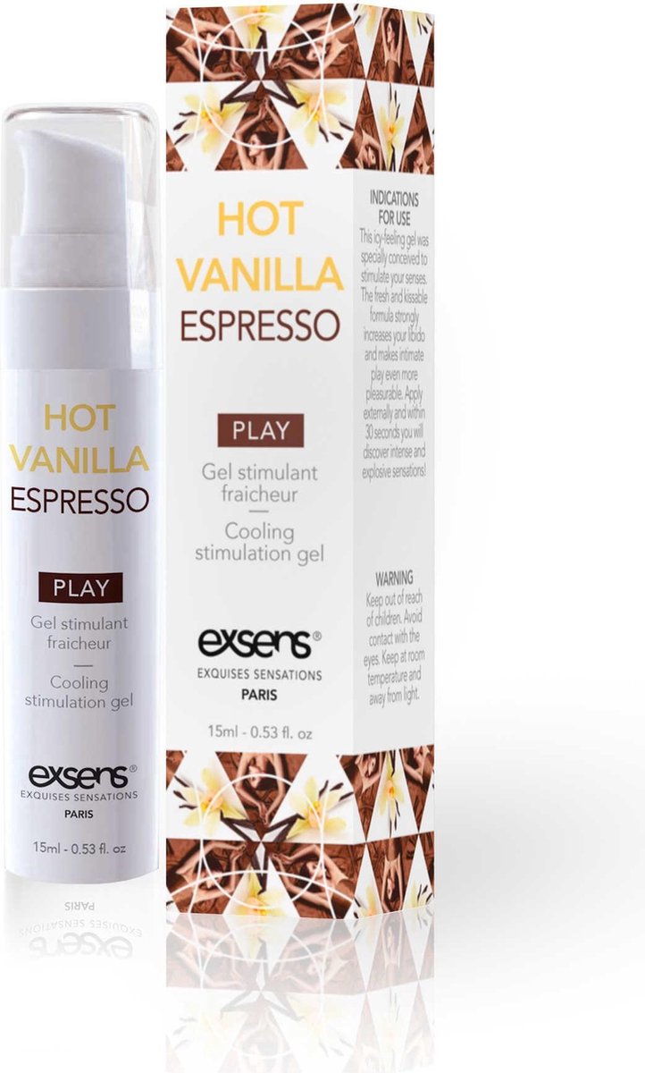 Exsens - Verkoelende & Stimulerende Gel – Vanille Espresso