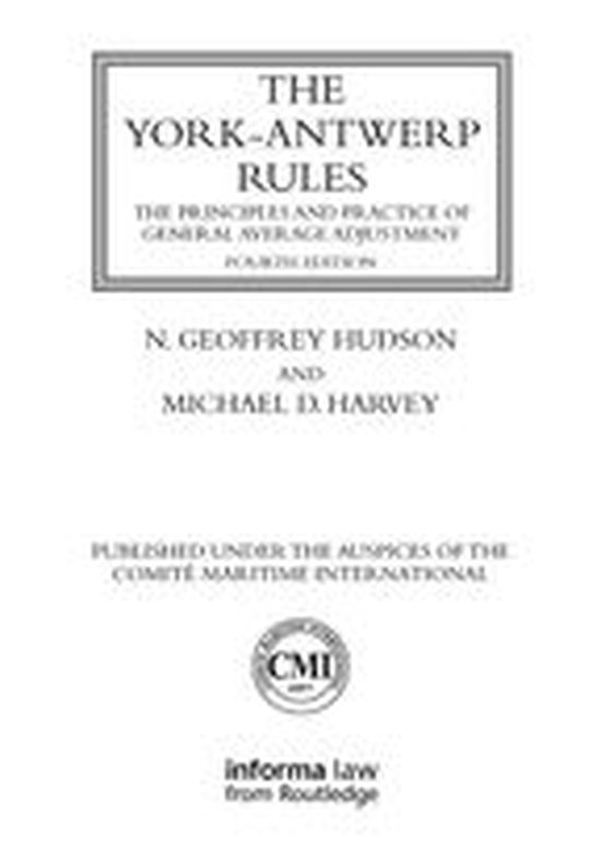 Lloyd's Shipping Law Library - The York-Antwerp Rules: The P ... - cover