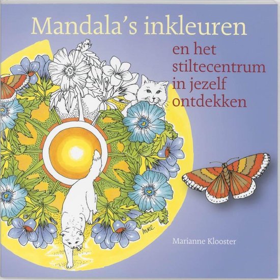Cover van het boek 'Mandala's inkleuren' van M. Klooster