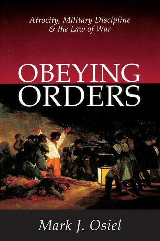 Obeying Orders - cover