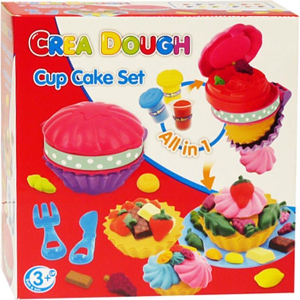 Crea Dough - Cup Cake Set