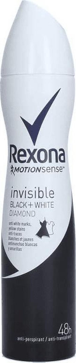 Goedkoopste Rexona Motionsense Deospray - Invisible B W Diamond 250ml