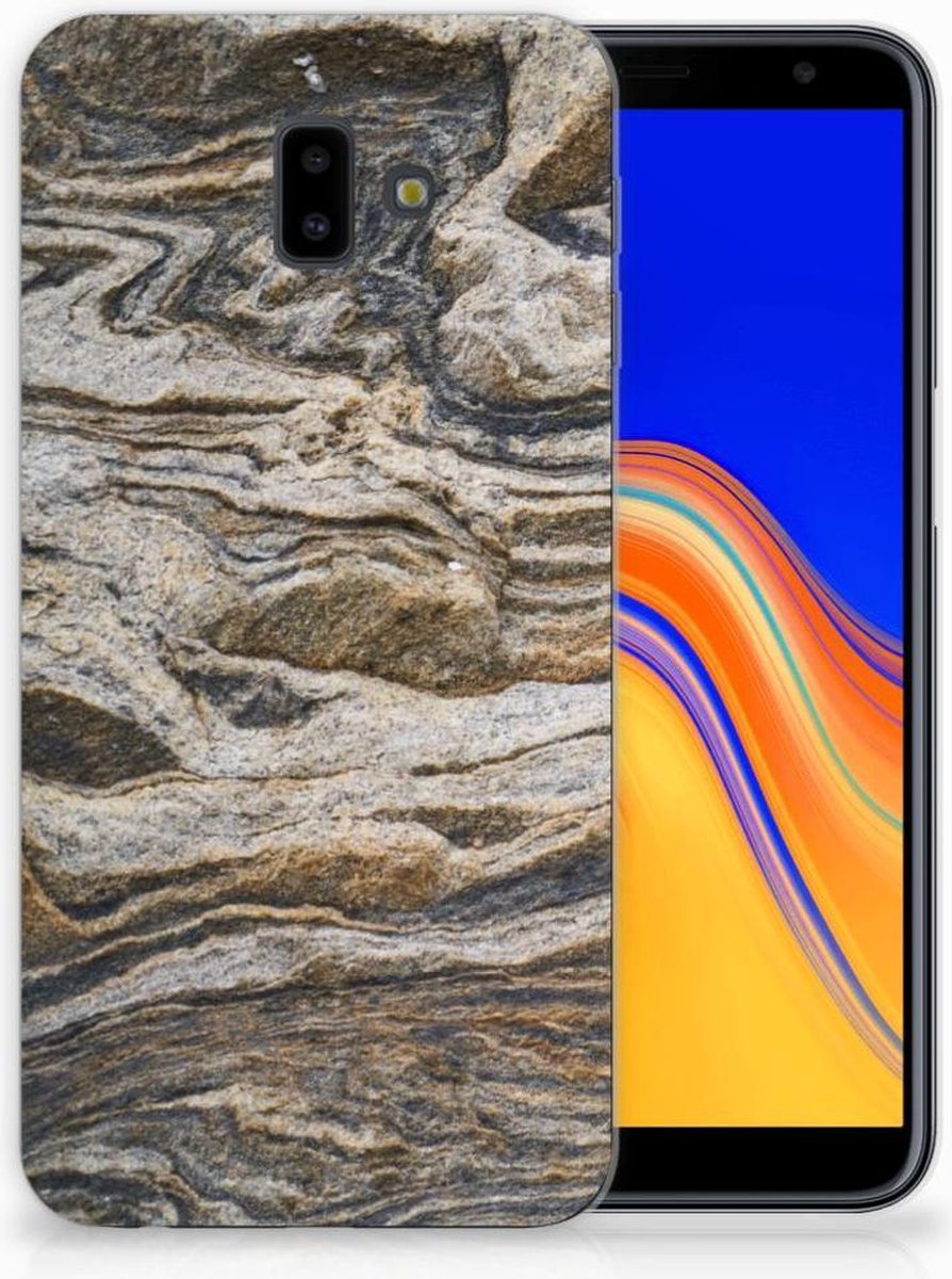 Samsung Galaxy J6 Plus (2018) TPU Siliconen Hoesje Steen