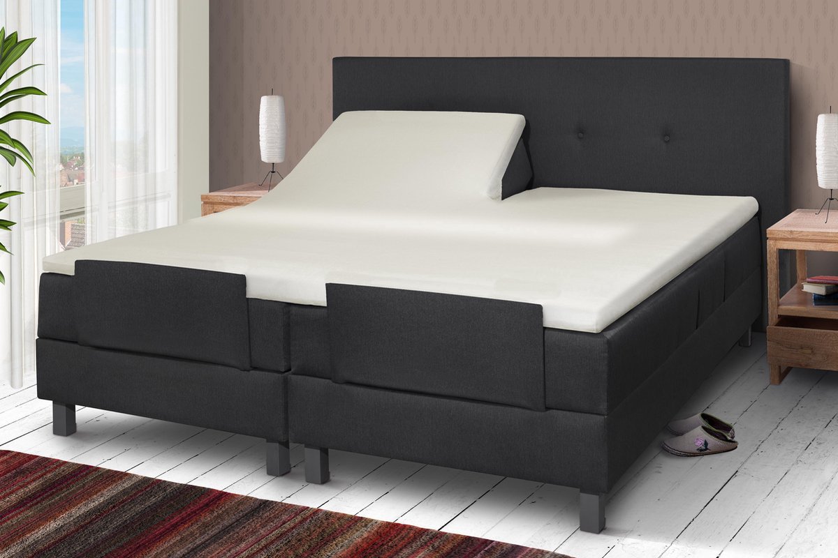 Zydante Split Topper Hoeslaken - Molton-Stretch - Hotel Home Collection - 200x140