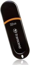 JetFlash 300  32GB - USB-Stick / Zwart-Oranje