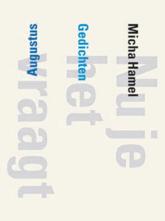 Cover van het boek 'Nu je het vraagt'