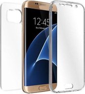 Samsung Galaxy S7 Edge Dual TPU Case 360 Graden Cover 2 in 1 Transparant