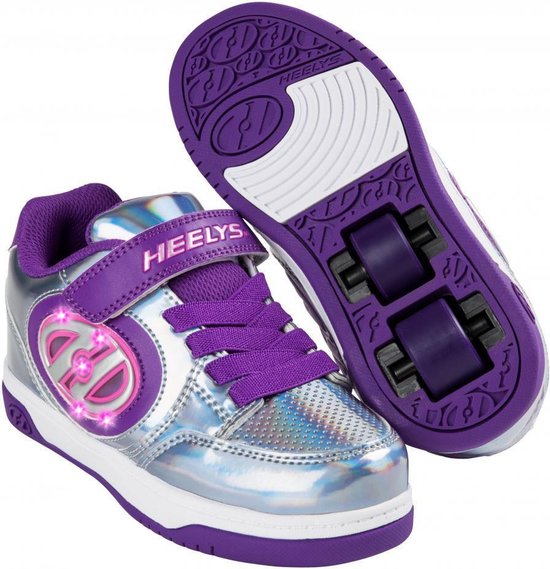 eerlijk Meenemen Uitstekend Heelys Rolschoenen Plus Lighted Silver - Sneakers - Meisjes - Maat 32 - LED  lichtjes -... | bol.com