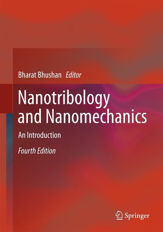 Engineering (R0) - Nanotribology and Nanomechanics - cover