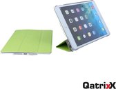 Luxe Smart Case Cover met Achterkant Back Cover Groen Green voor Apple iPad Mini 4