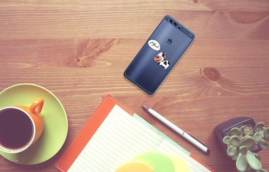 Coque Téléphone pour Huawei P10 Plus TPU Silicone Etui Vache
