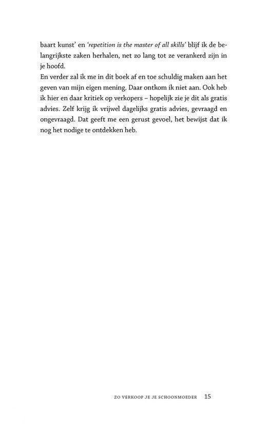 Zo verkoop je je schoonmoeder