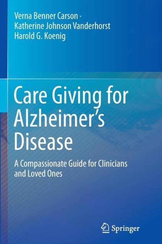 Care Giving for Alzheimer’s Disease - cover