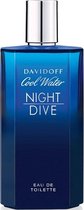 MULTI BUNDEL 2 stuks Davidoff Cool Water Night Dive Eau De Toilette Spray 125ml