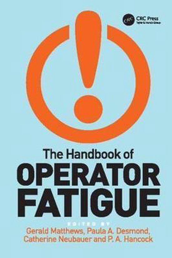 The Handbook of Operator Fatigue - cover