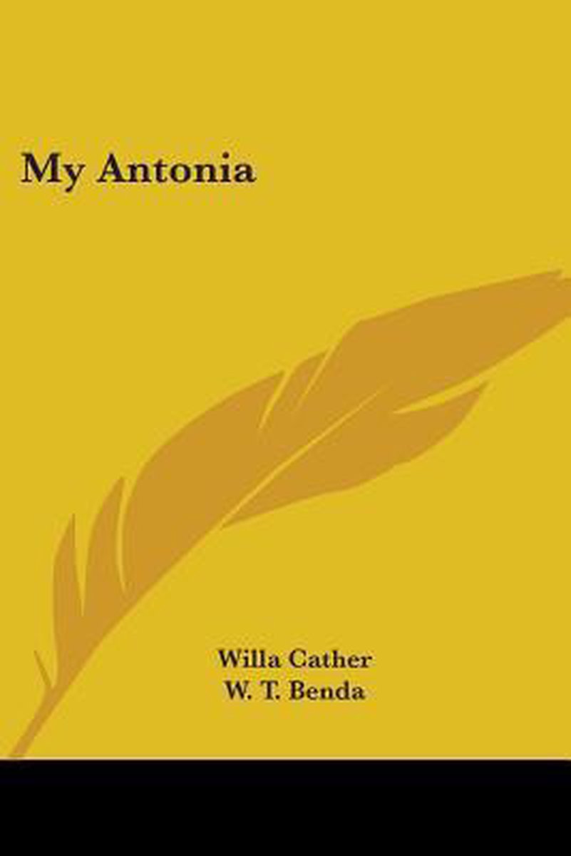 My Antonia van Willa Cather