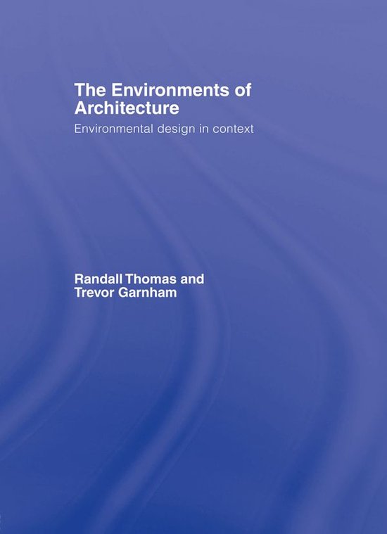 The Environments of Architecture - cover
