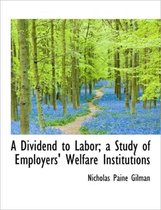 A Dividend to Labor; A Study of Employers' Welfare Institutions