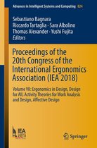 Advances in Intelligent Systems and Computing 824 - Proceedings of the 20th Congress of the International Ergonomics Association (IEA 2018)