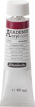 Schmincke AKADEMIE® Acryl color , alizarin crimson hue (343), transparant, 60 ml/ 1 fles