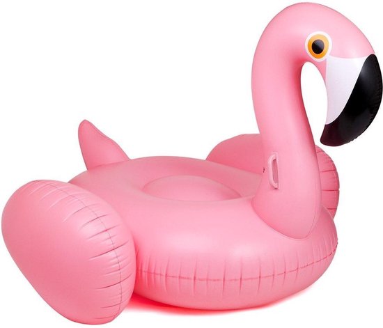 Bowling referentie bad Sunnylife Opblaasbare Flamingo XL Roze - 154 x 130 x 115 cm | bol.com