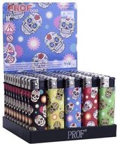 Aansteker – “Doodshoofd mini skull “design  - 50 stuks – Lighter  - Briquet