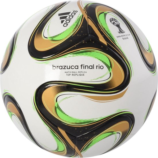 adidas Brazuca Final Top Replique Voetbal WK 2014 - Multi | bol.com