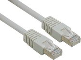 LOGON Cat6 SSTP/PIMF 20m netwerkkabel Ivoor