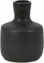 Vaasje deco Ø13x18,5 cm BATAN zwart 1