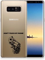 Samsung Galaxy Note 8 Uniek TPU Hoesje Gun DTMP