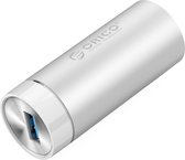 Orico - Aluminium SuperSpeed USB3.0 naar Gigabit Ethernet Adapter - incl. USB3.0 type-A naar type-A/C kabel - 10/100/1000Mbps - Zilver Metallic