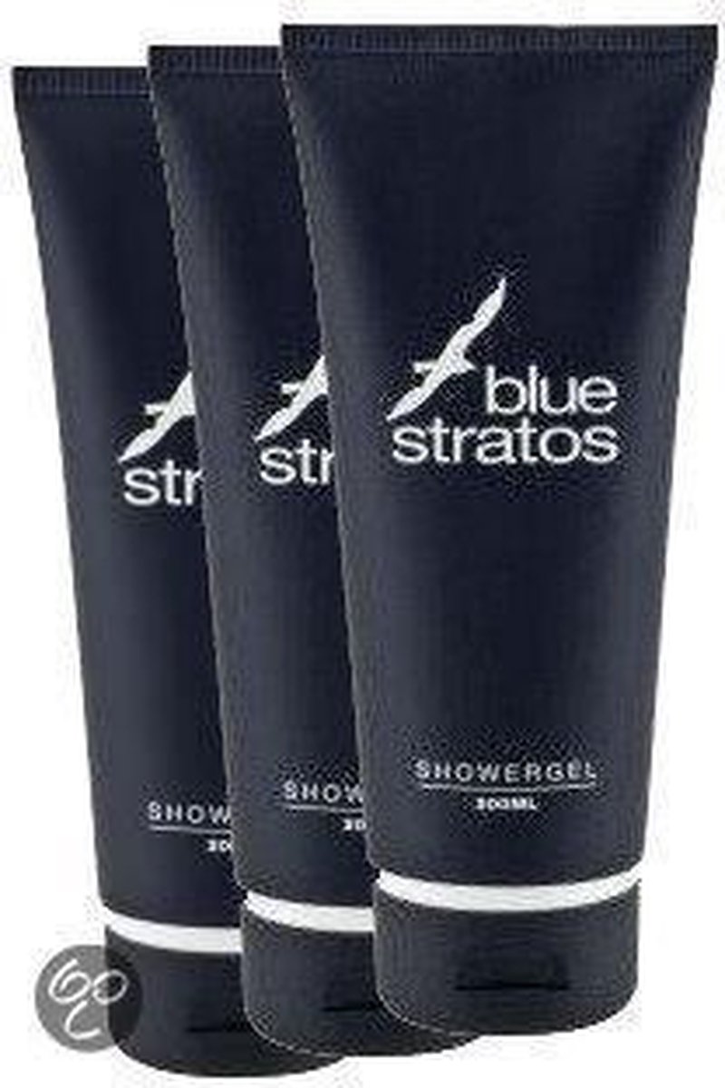 Blue stratos shower - 3 x 200 ml
