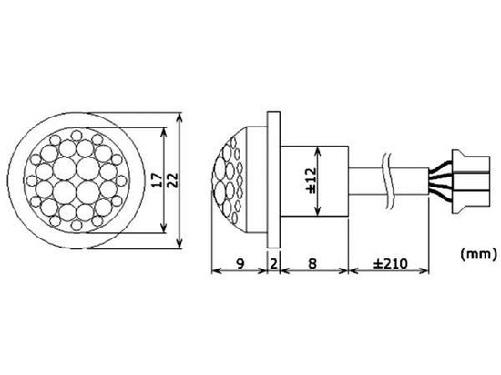 Mini Pir - Bewegings sensor - inbouw - 12 volt | bol.com