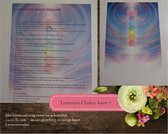 Kaart 7 Lumeria's Chakra Kaart Nu als poster A3 formaat