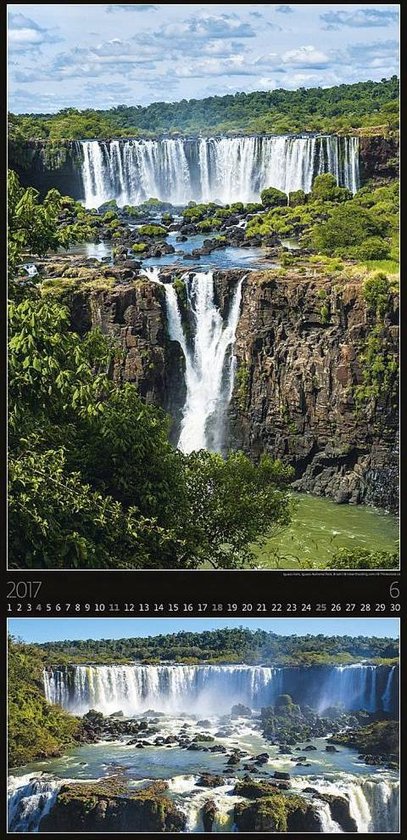 debat Octrooi Mauve Watervallen / Waterfalls Kalender 2017 | bol.com