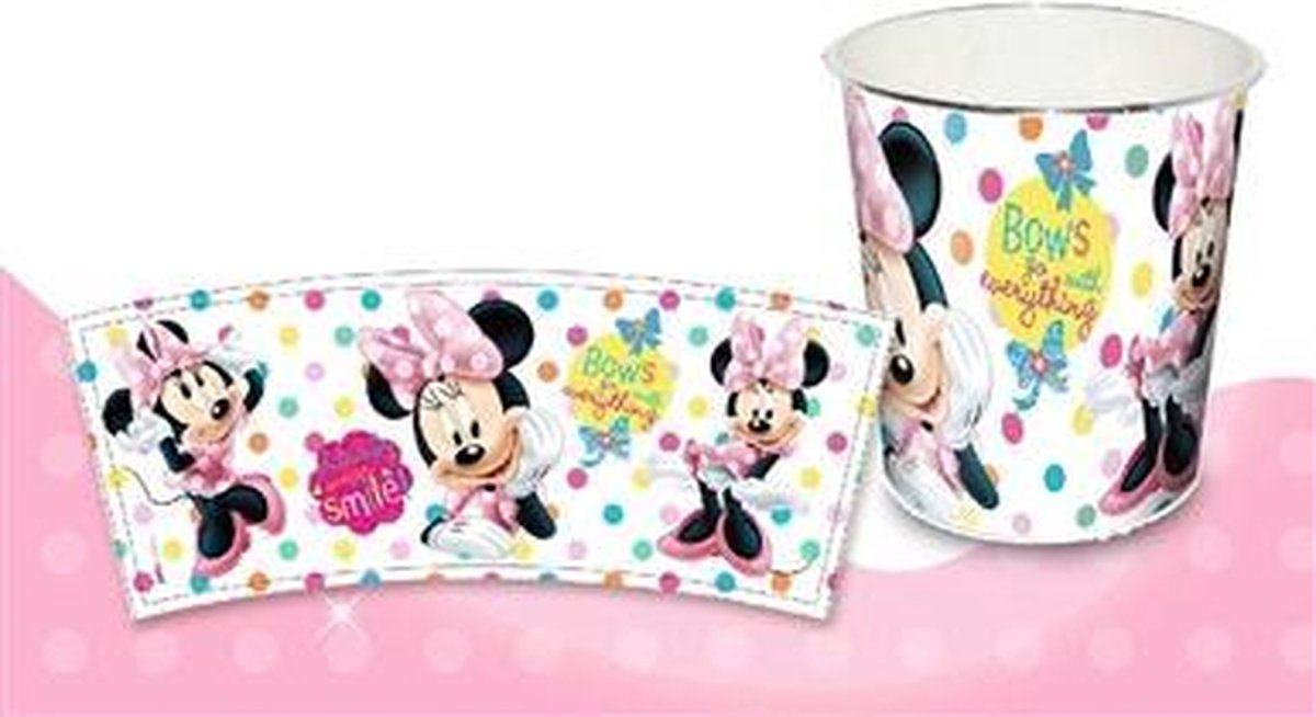 Plastic prullenbak Minnie Mouse Disney
