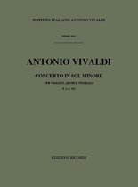 Concerti Per Vl., Archi E B.C.: In Sol Min. Rv 329