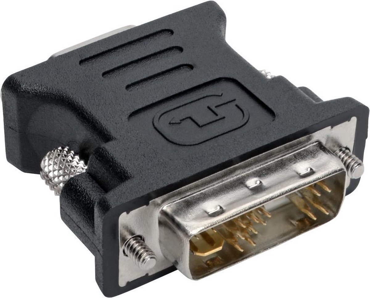 Tripp Lite P120-000 tussenstuk voor kabels DVI-I VGA Zwart