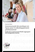 Communaut� de Pratique En Ligne Pour Le D�veloppement Professionnel