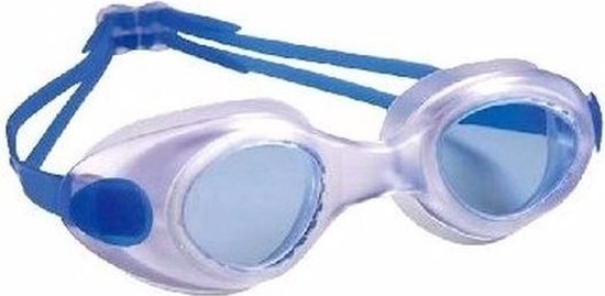 Anti chloor zwembril blauw voor volwassenen