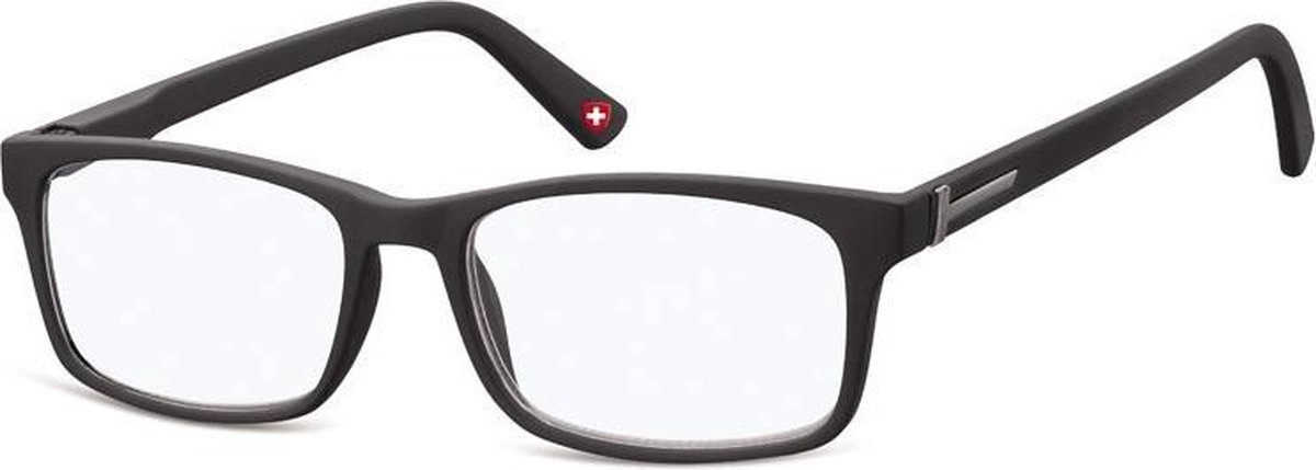Montana Leesbril Blauwlichtfilter Zwart Sterkte +1,50 (blfbox73)