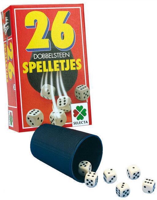 26 Dobbelsteen Spelletjes Pocketeditie | Games | bol.com