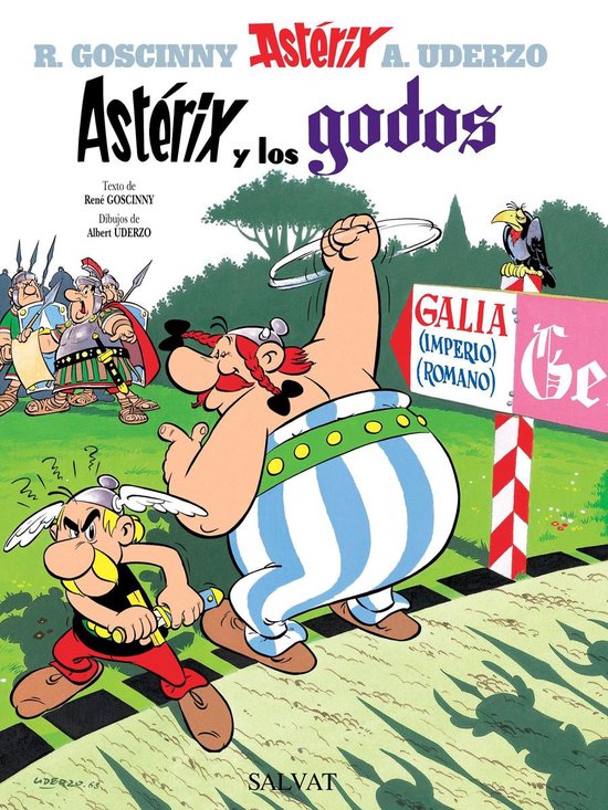 Astérix 3 - Astérix y los godos - cover